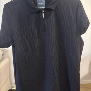rag & bone Dark Blue Polo Shirt